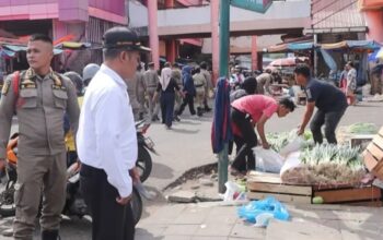 Pedagang Kawasan Pasar Raya Padang Kembali Ditertibkan