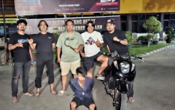 Bawa Clurit Tengah Malam MBS Ditangkap Polresta Padang
