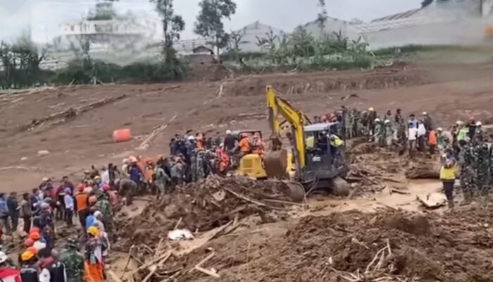 23 Prajurit Marinir Tertimbun Longsor di Cisarua, 4 Ditemukan MD