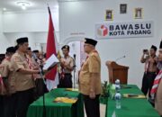 Perkuat Demokrasi Partisipatif, Saka Adhyasta Pemilu Kota Padang Dilantik